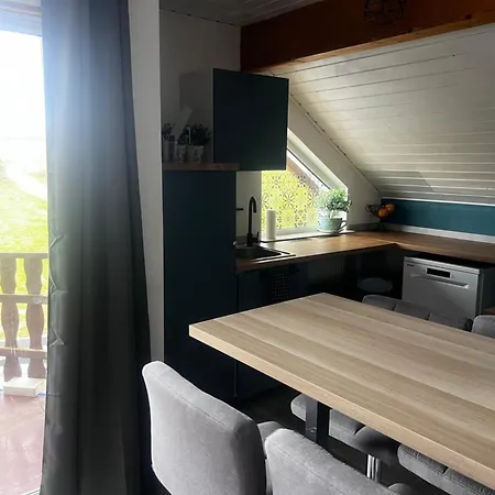 Modern Attic With Pool View Ac And Gym