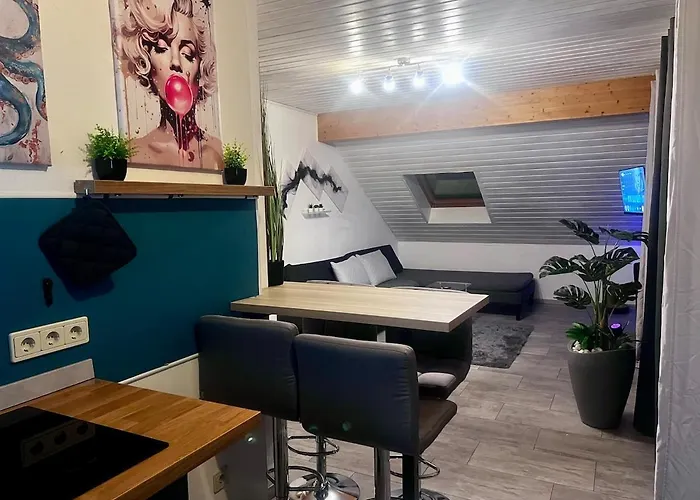 דירה Modern Attic With Pool View Ac And Gym